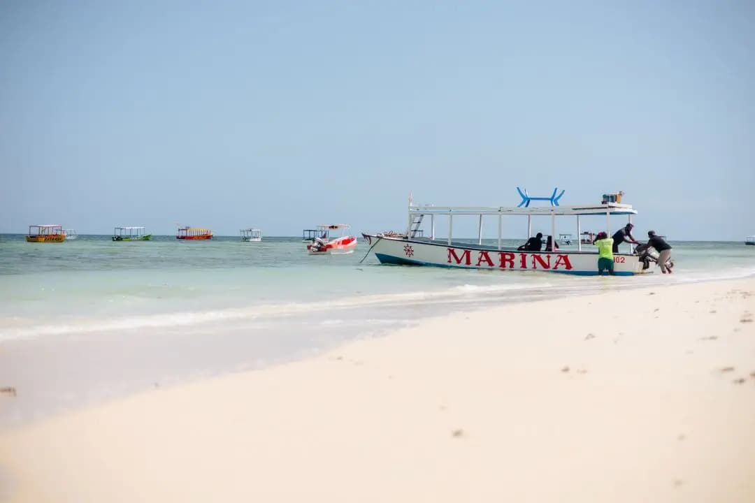 Malindi Marine National Park underwater view