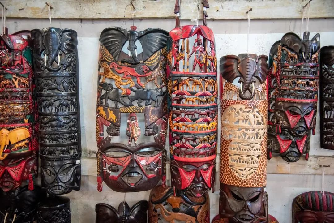 Akamba Handicraft Market in Mombasa