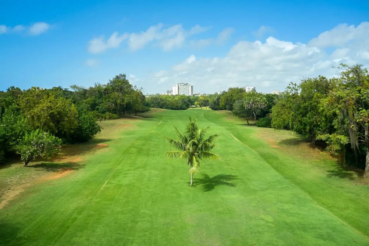 Nyali Golf Course Aerial View